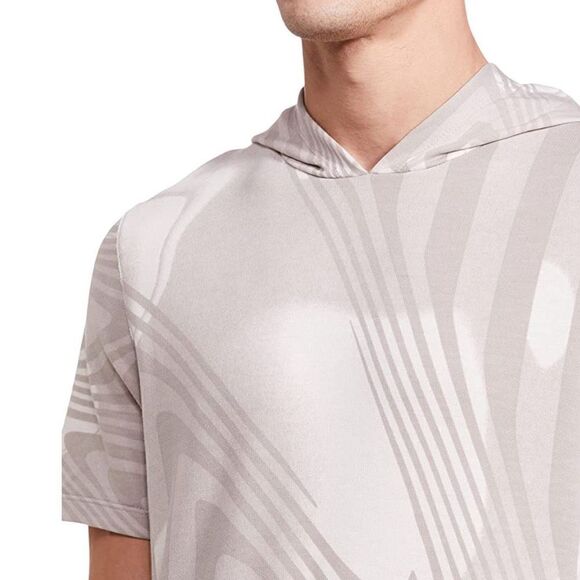 Nike Yoga Dri-fit A.I.R. Robbie Simon Training Hoodie S/S New Men’s Small Tan - Picture 7 of 16